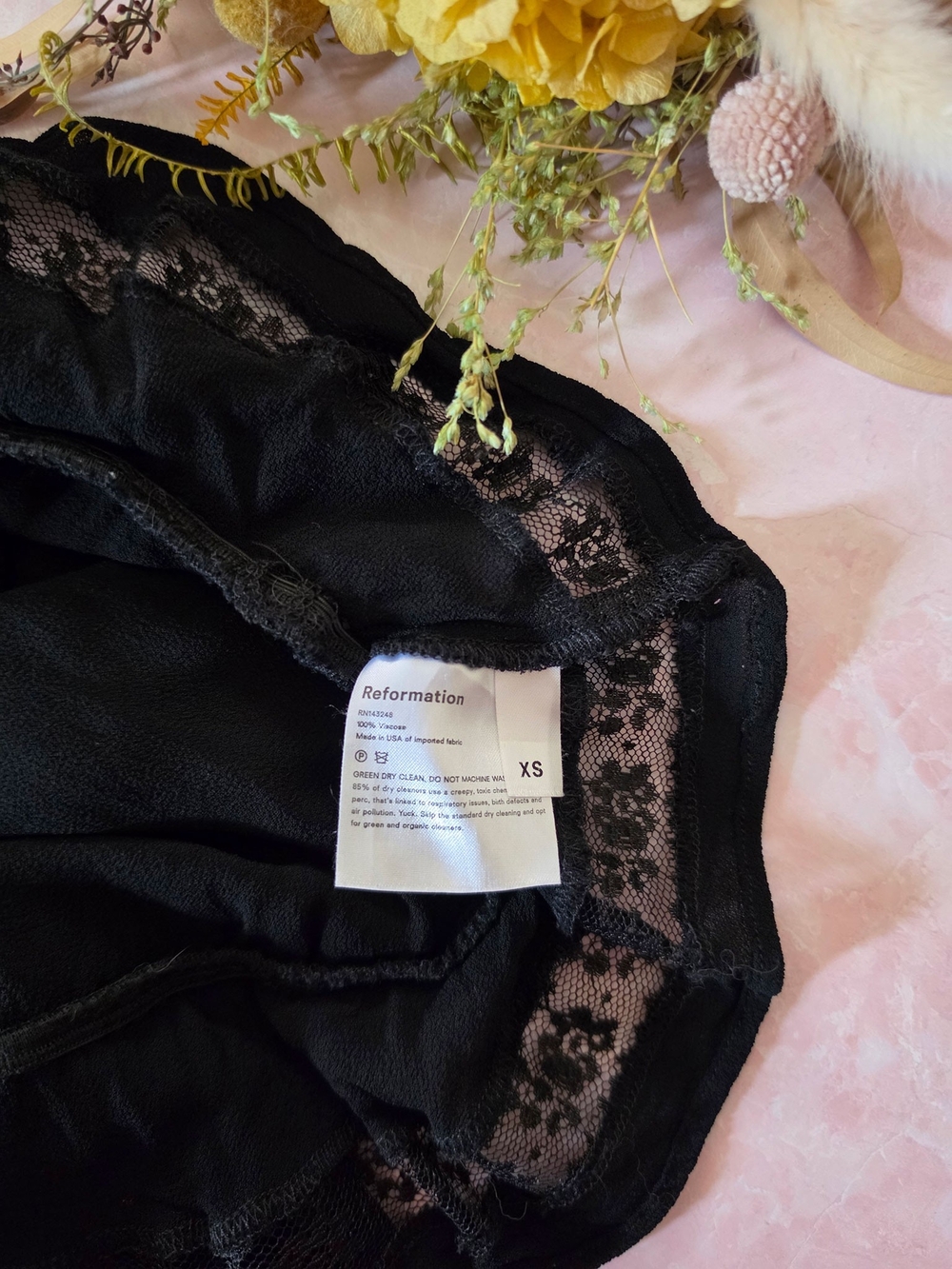 Reformation Emily Top - Black - Picture 5 of 5